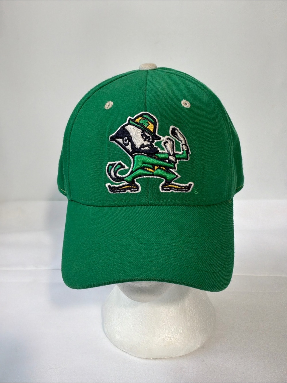 Vintage Y2K Notre Dame Fighting Irish Embroidered Hat Size One Fit